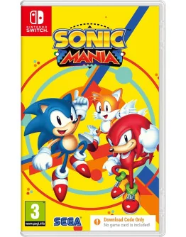 Sonic Mania - koda v škatlici (SWITCH)