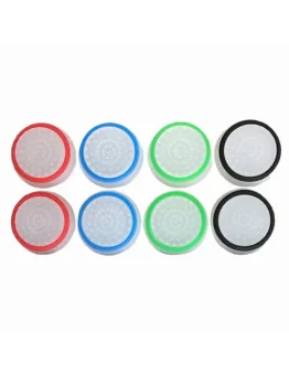 Silikonska Prevleka za Analogne Gumbe v temi svetleča, belo-modra (PS4 | PS4 | Xbox 360)