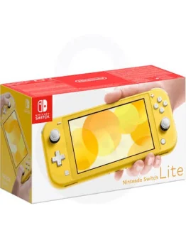 Obnovljen Nintendo Switch Lite rumene barve 64GB z Atmosphere odklepom + 2 leti garancije