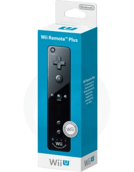 Obnovljen Nintendo Wii Remote Plus črne barve za Wii & Wii U + 2 leti garancije