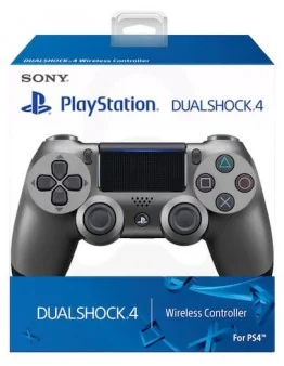 PS4 DualShock 4 brezžični kontroler v2 Steel Black (obnovljen)