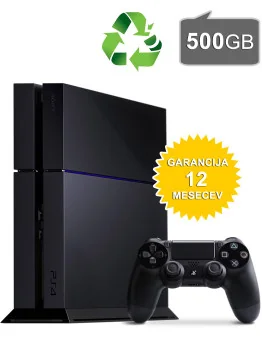 Obnovljen PlayStation 4 500GB + 2 leti garancije
