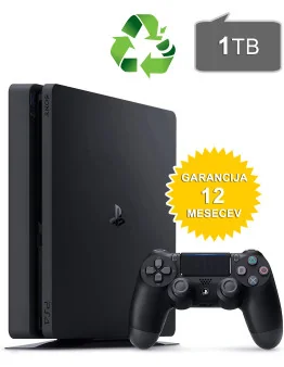 Obnovljen PlayStation 4 Slim 1TB + 2 leti garancije