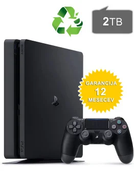 Obnovljen PlayStation 4 Slim 2TB + 2 leti garancije