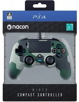 Nacon PS4 žični kontroler, kamoflažno zelen