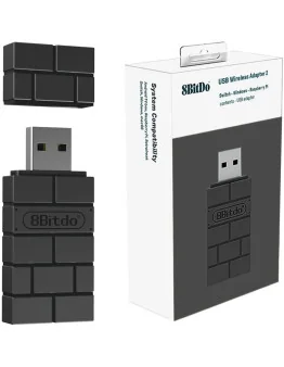 8Bitdo brezžični Bluetooth adapter v2 za Switch & PC