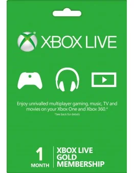 Xbox Live Gold 1 mesec (XBOX ONE | XBOX SERIES  | XBOX 360)
