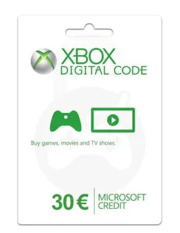 Microsoft darilna kartica za 30 EUR za Xbox in računalnik